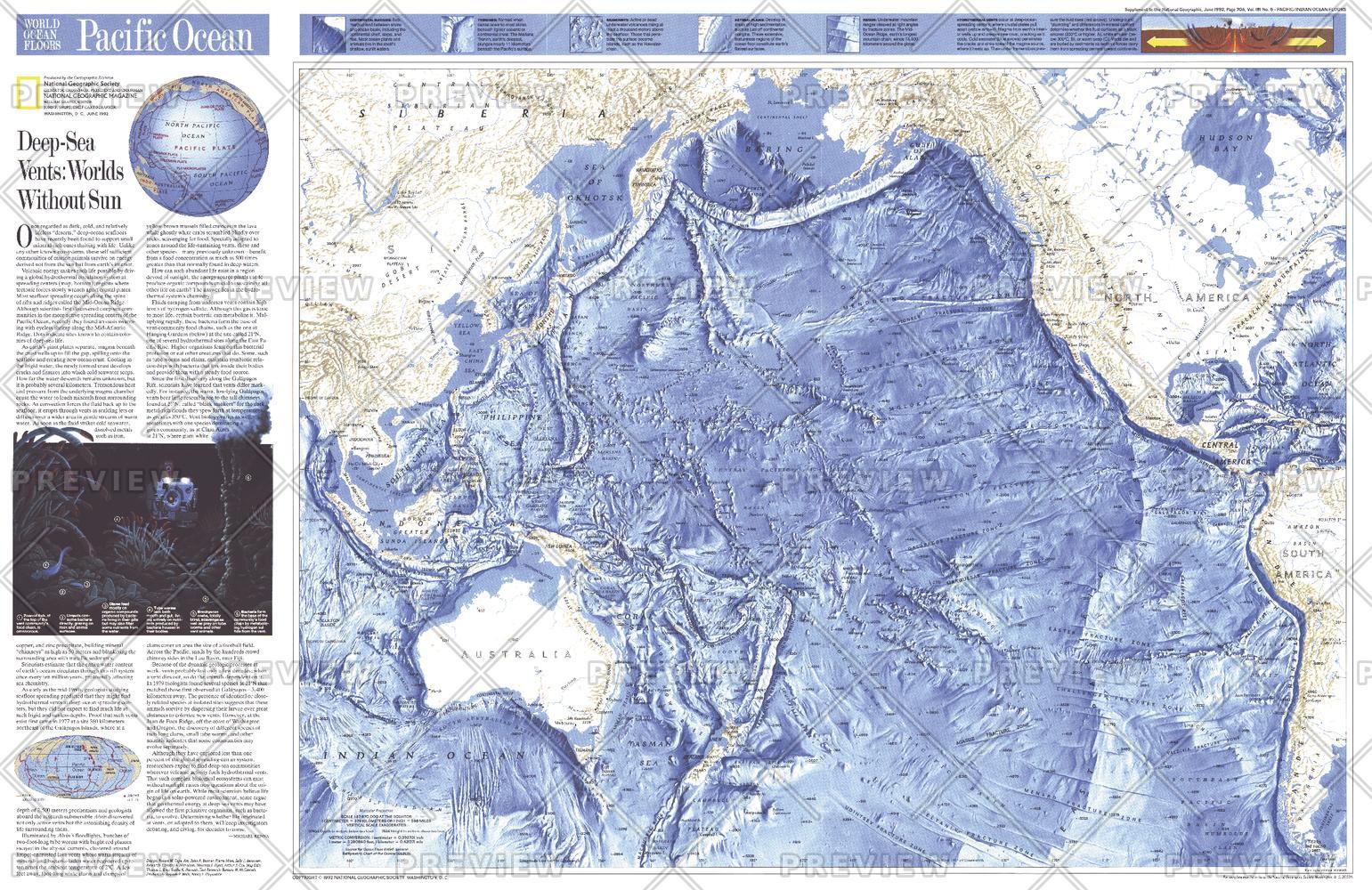 Pacific Ocean - Published 1992 by National Geographic