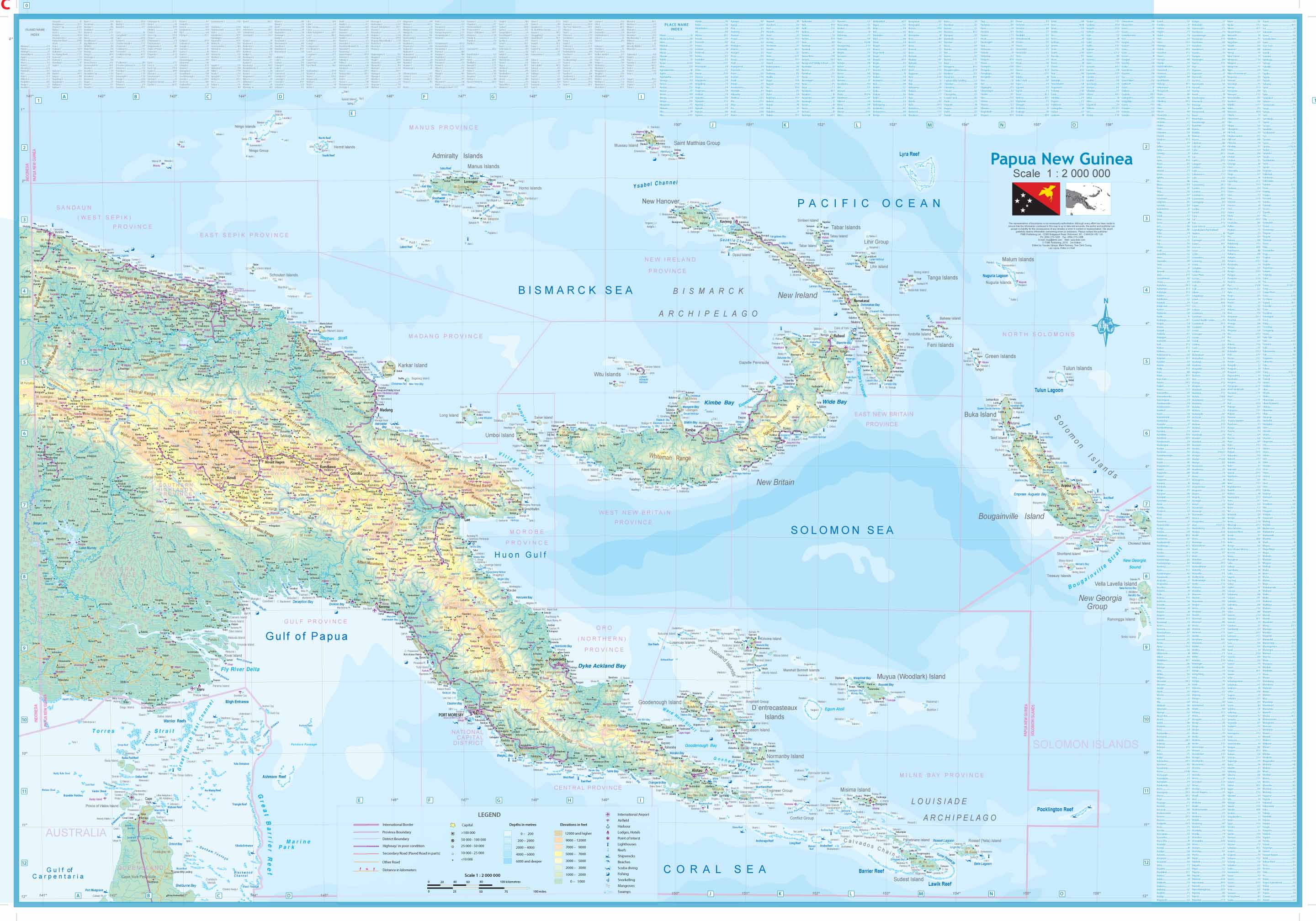 New Guinea - Maluku ITMB Map - Image 3