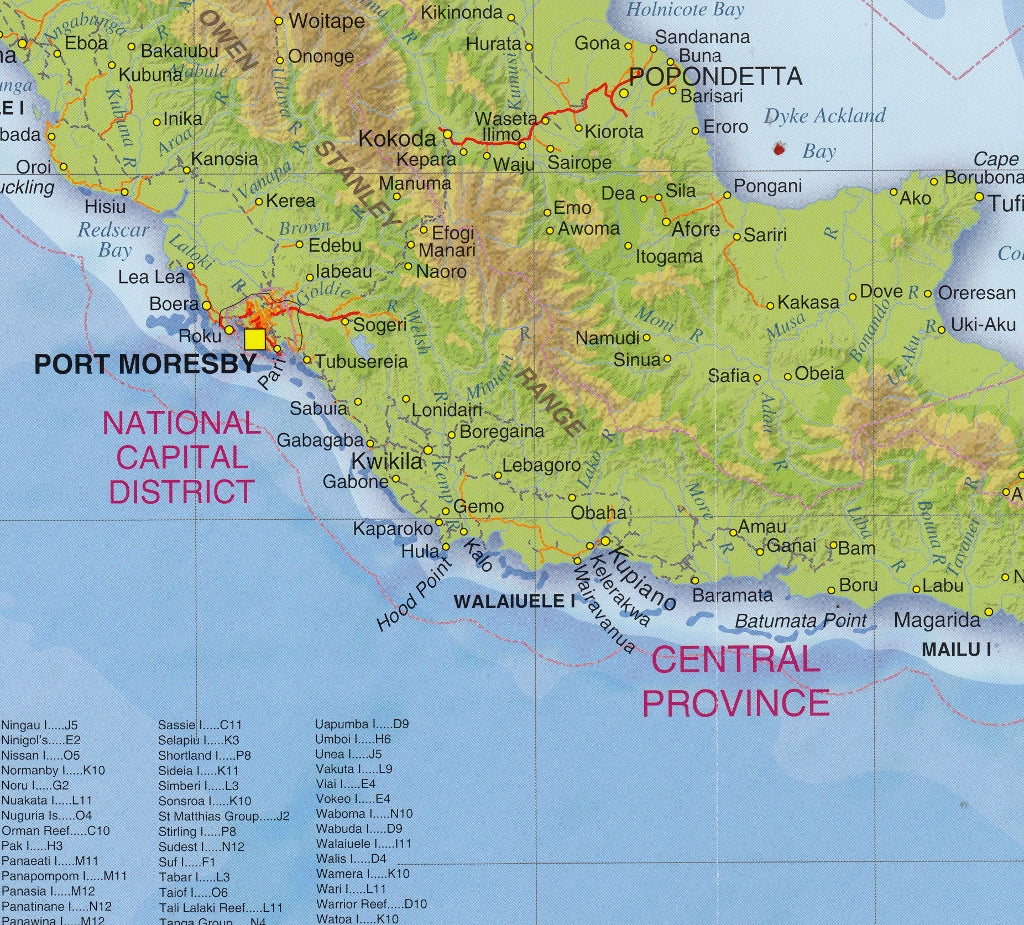 Papua New Guinea (PNG) Hema Map 4th Edition 2024 - Image 6