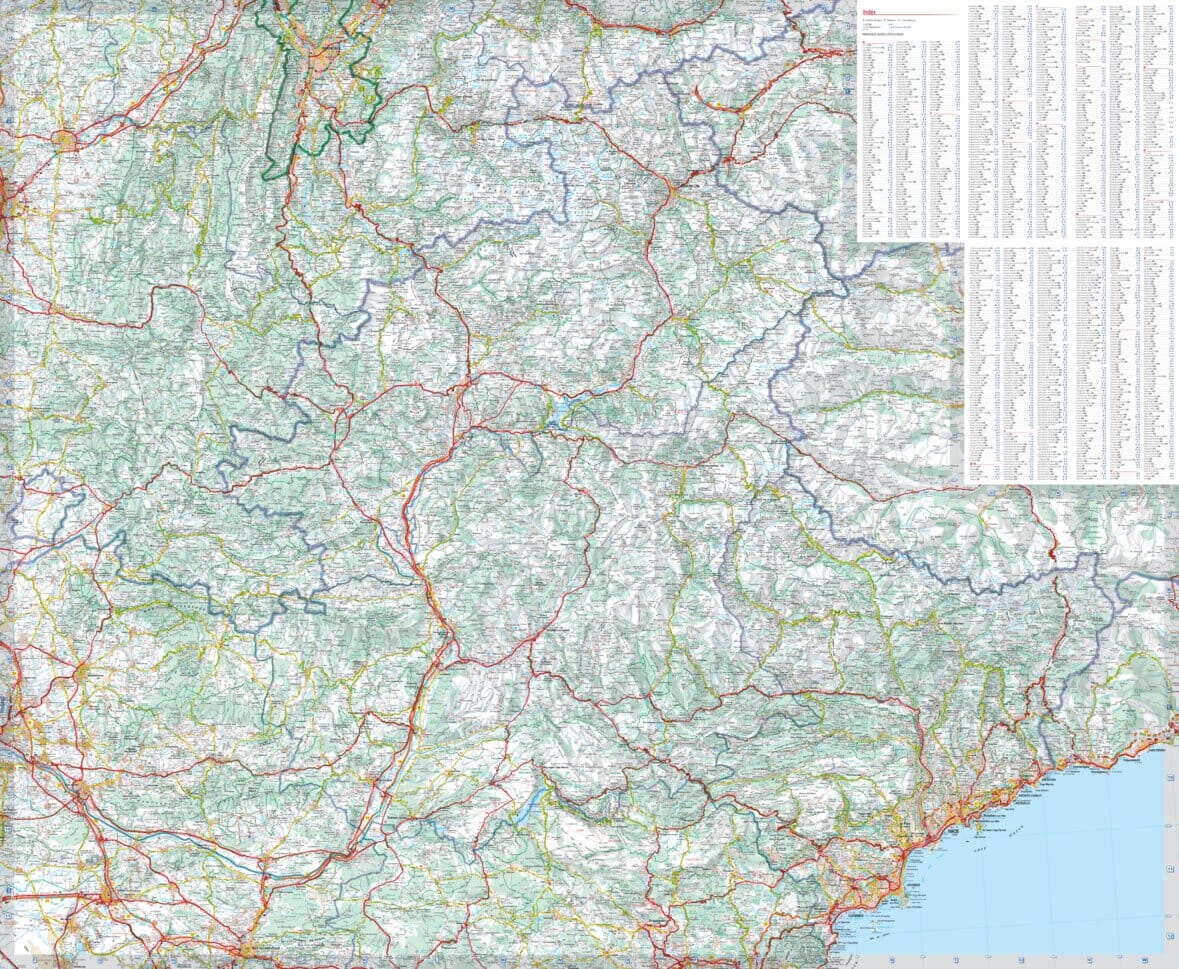 France Provence-Alps-French Riviera 527 Michelin Map - Image 3