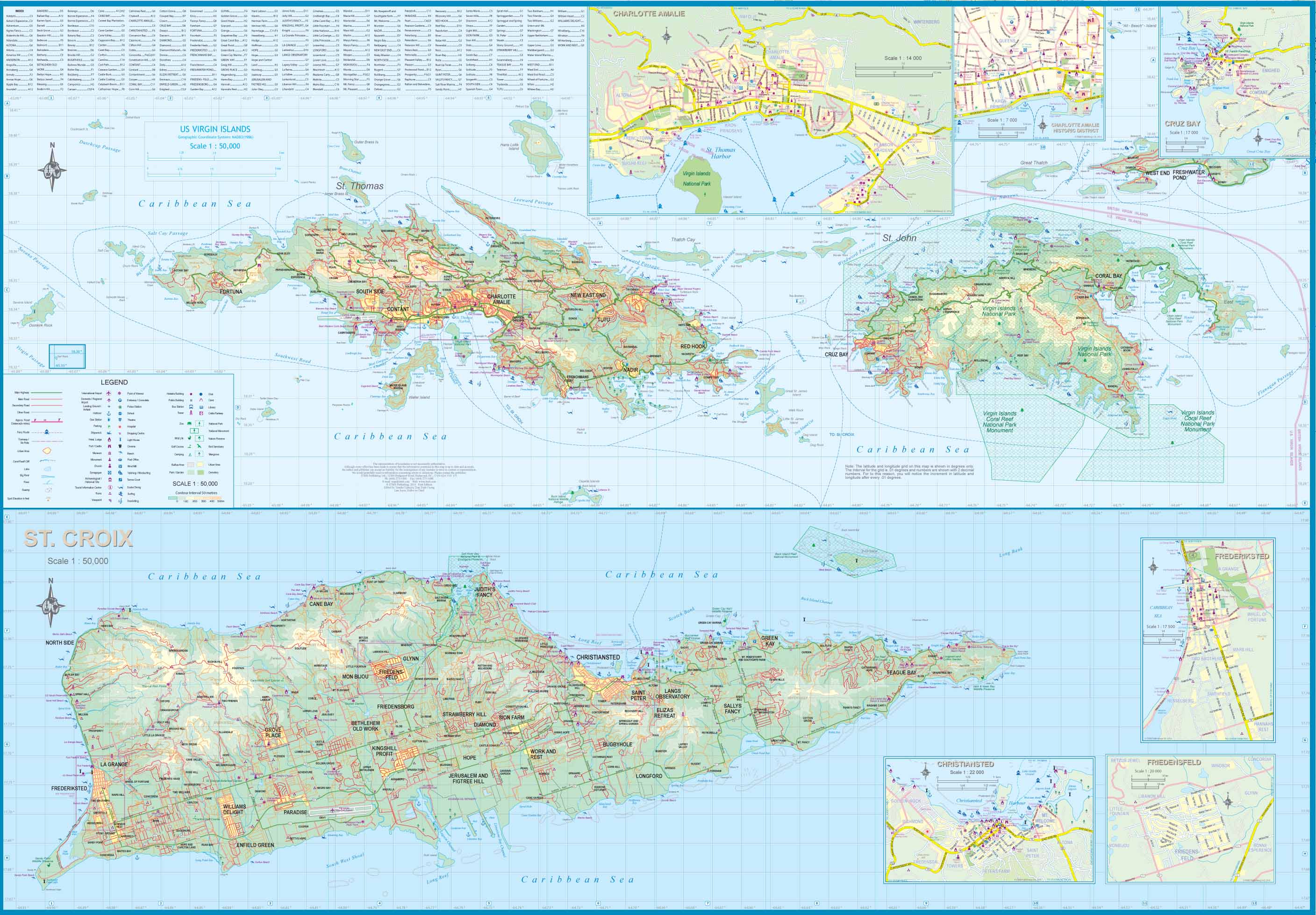 Puerto Rico & US Virgin Islands ITMB Map - Image 3