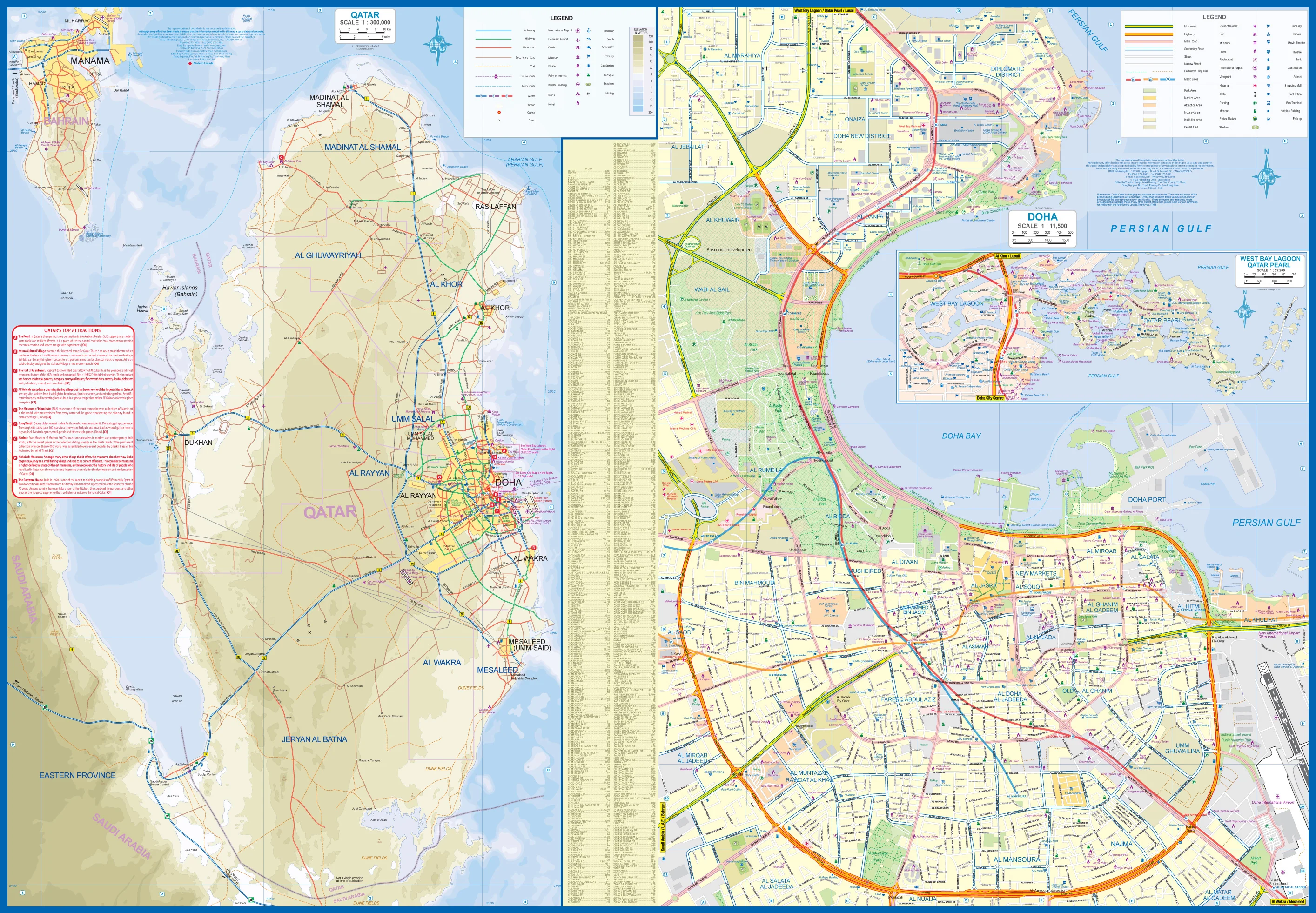 Qatar and Bahrain ITMB Map - Image 3
