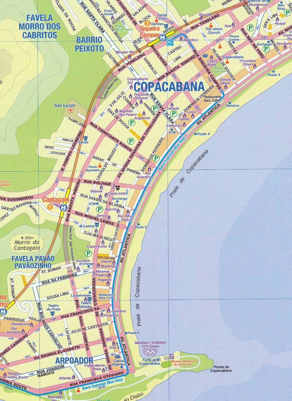 Rio de Janeiro & Brazil East Coast ITMB Map - Image 5