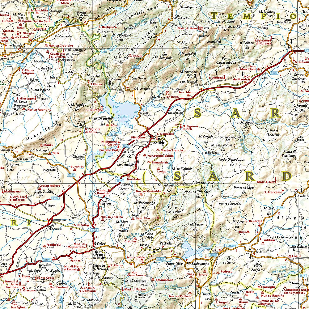 Sardinia National Geographic Folded Map - Image 4