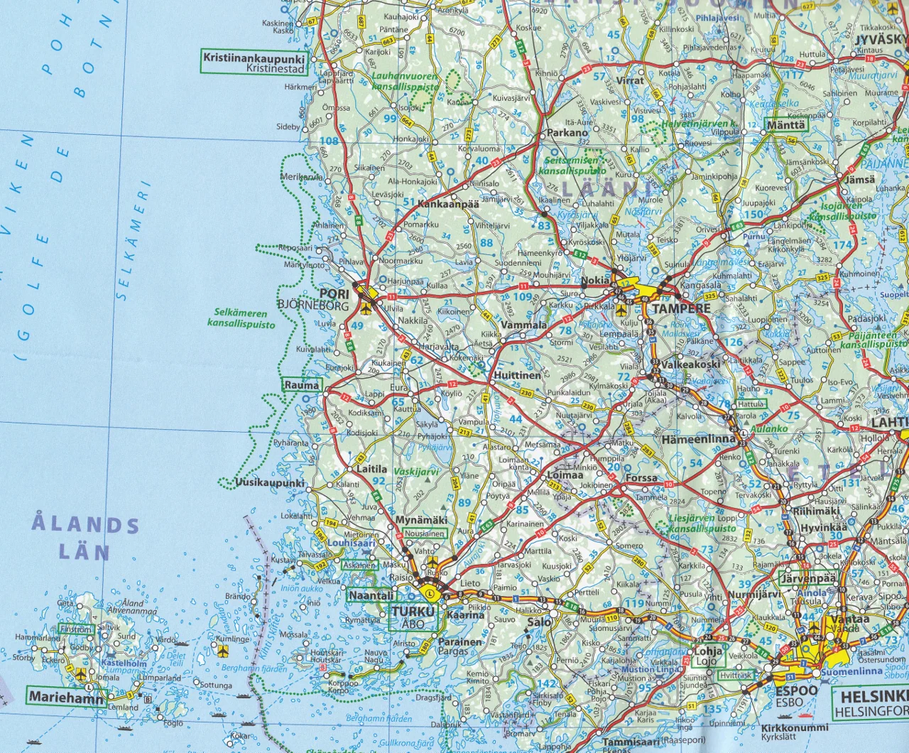 Scandinavia Michelin Map 711 - Image 3