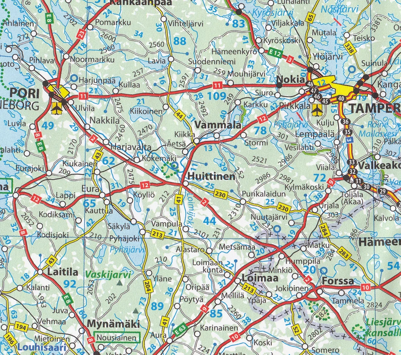 Scandinavia Michelin Map 711 - Image 4