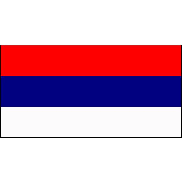 Serbia Flag 1800 x 900mm