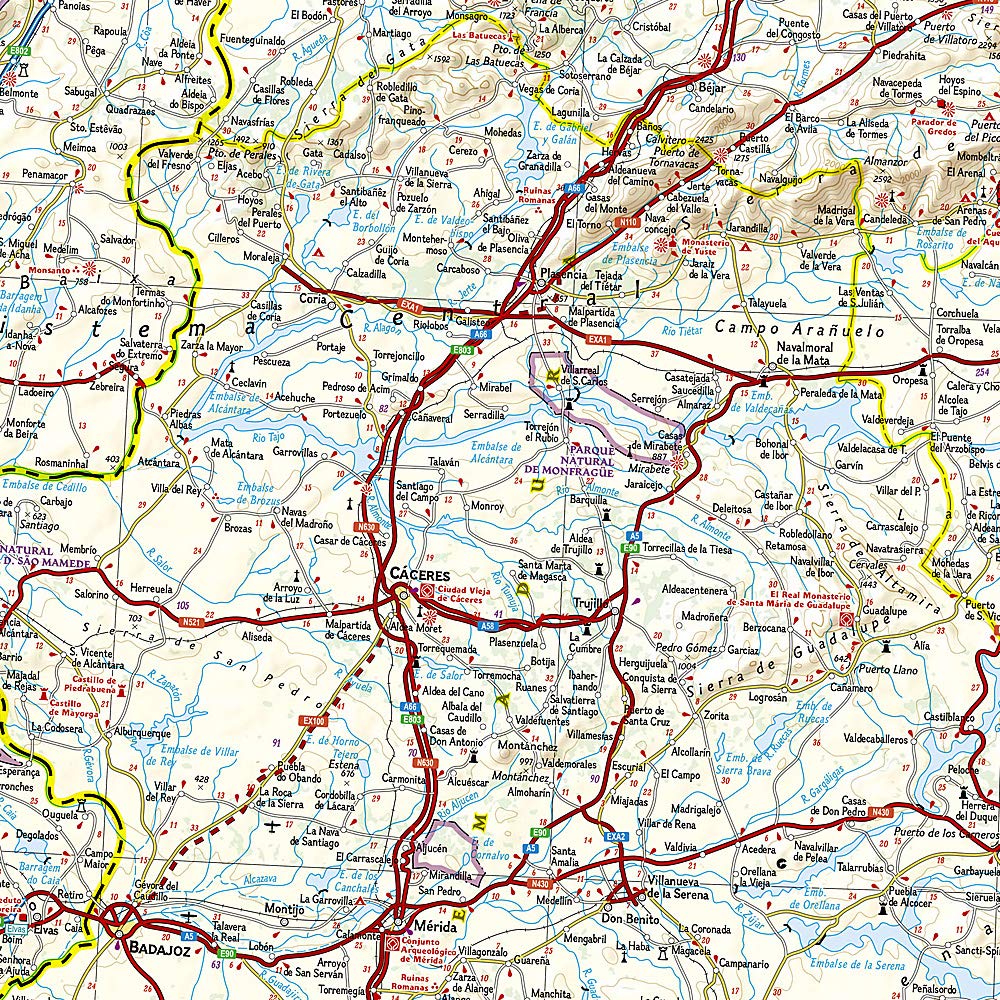 Spain & Portugal National Geographic Folded Map - Image 4