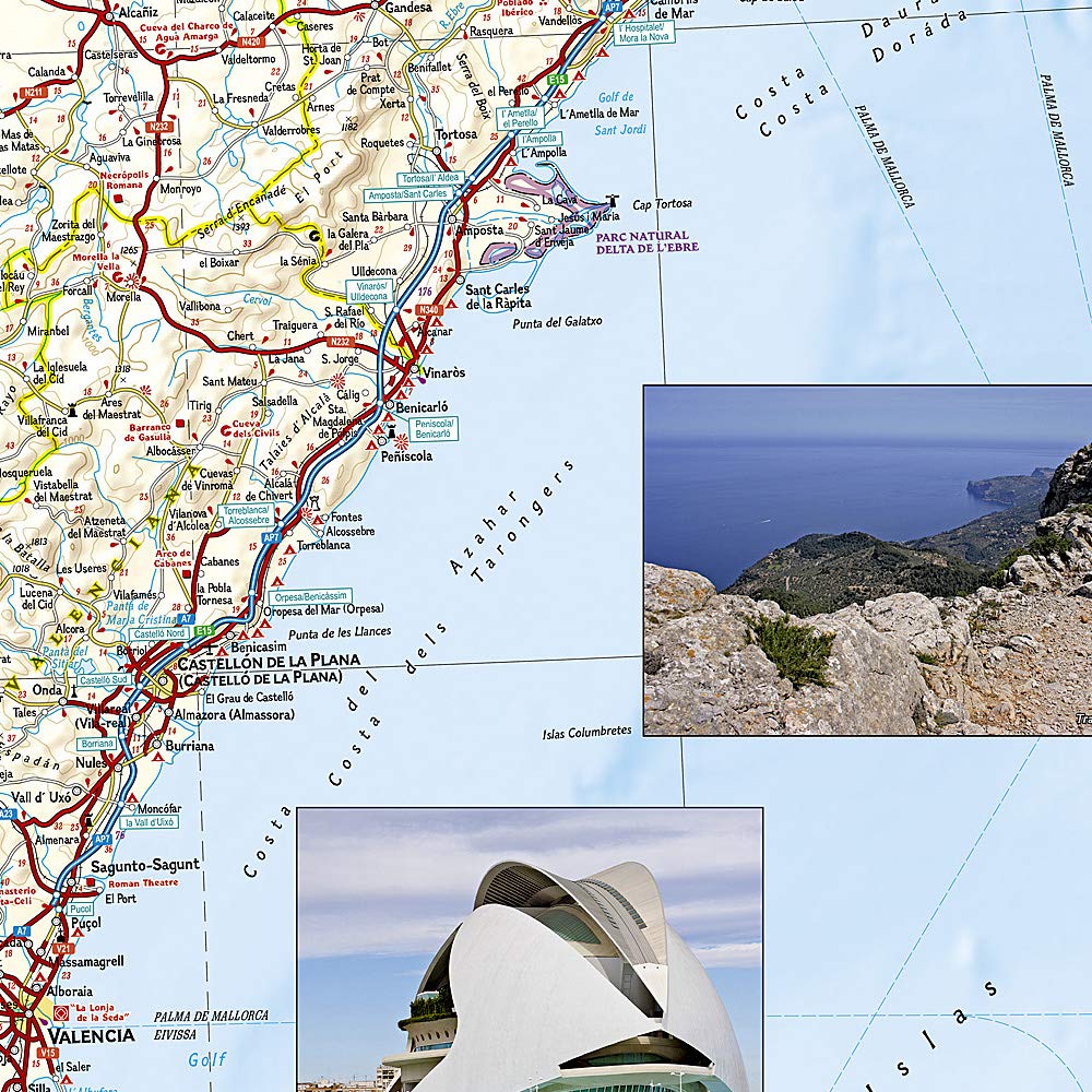 Spain & Portugal National Geographic Folded Map - Image 5