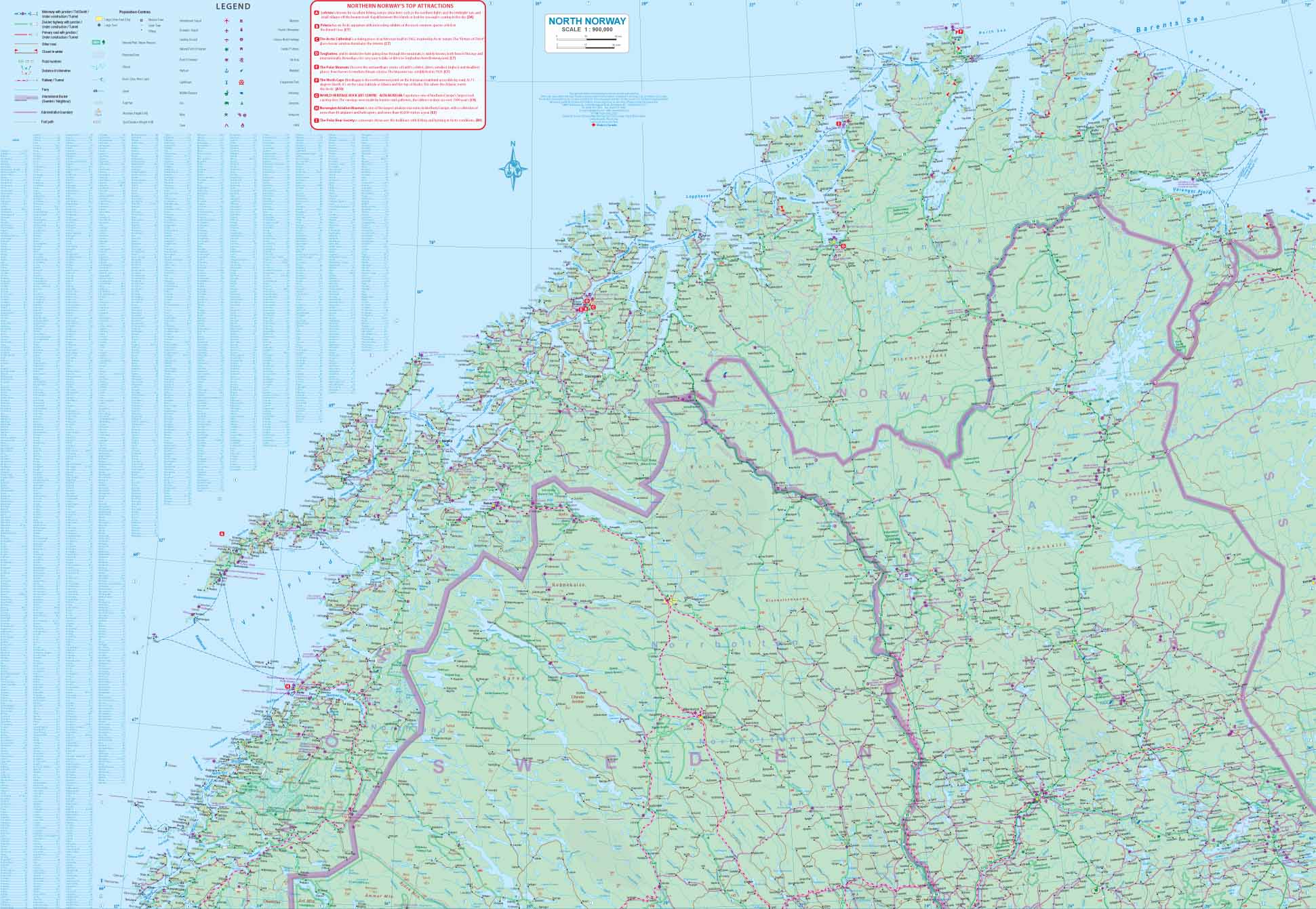 Spitzbergen Svalbard ITMB Map - Image 3