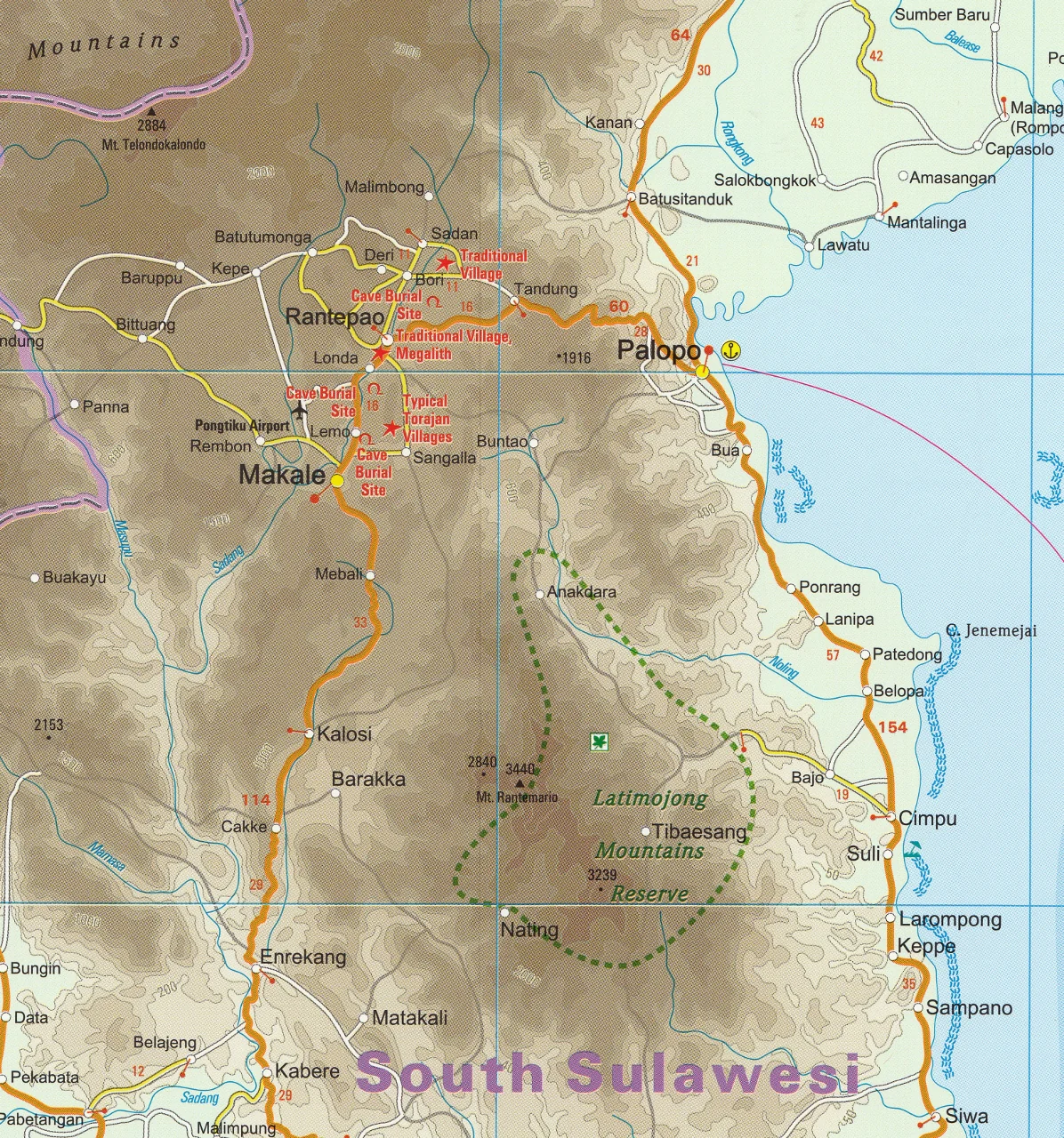 Sulawesi Travel Map – Reise Know-How (World Mapping Project) - Image 3