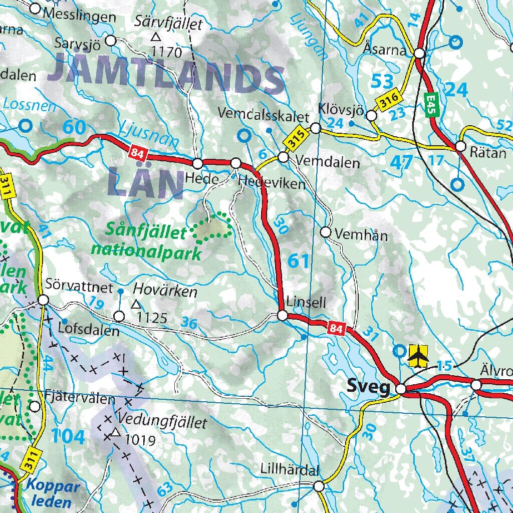 Sweden Michelin Map 753 - Image 5