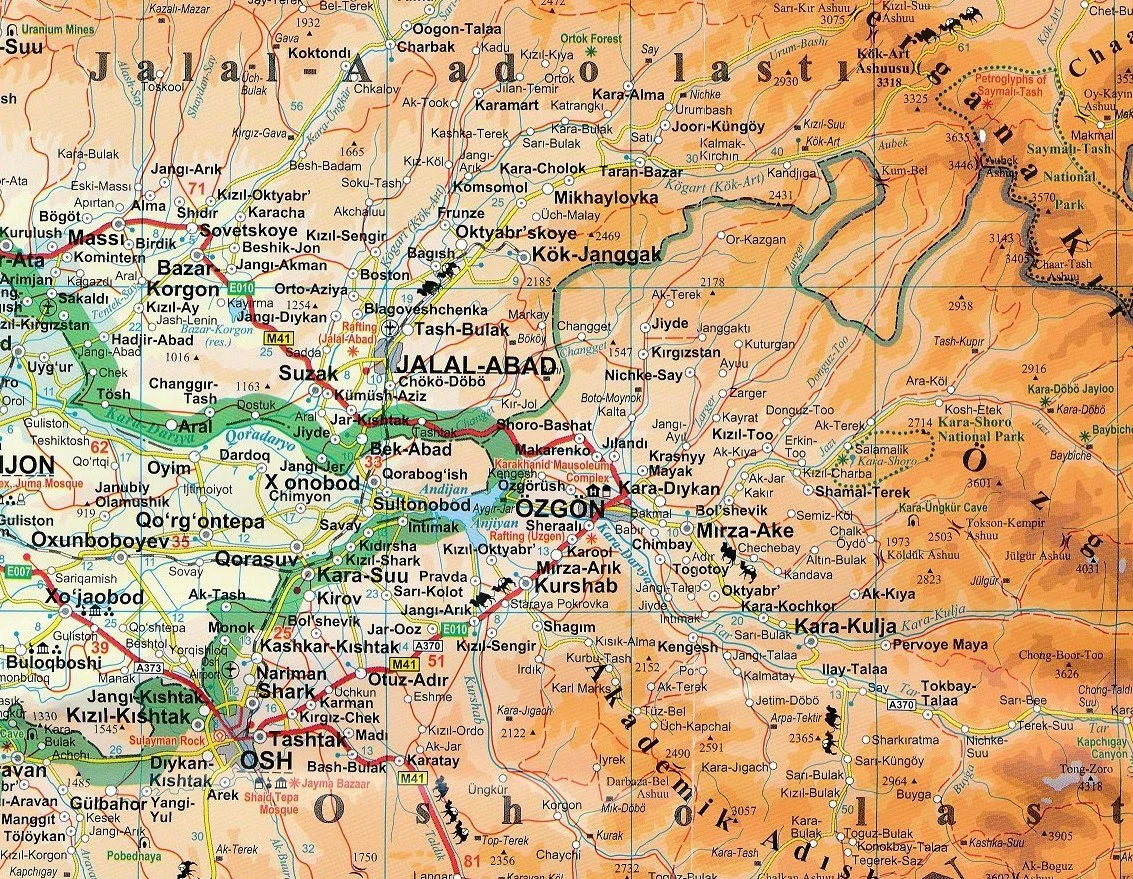 Tajikistan Gizi Maps Folded - Image 3