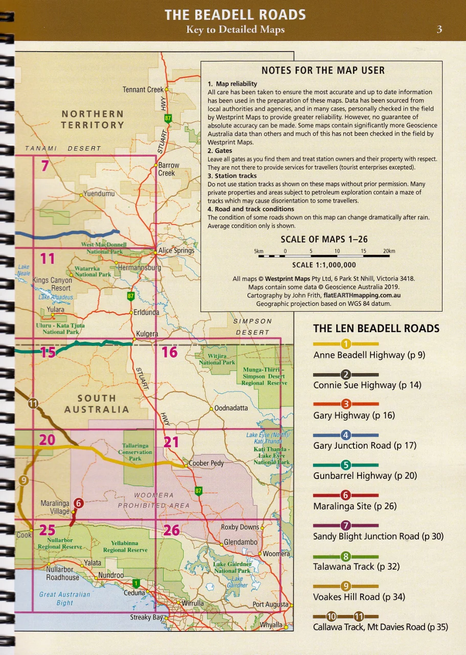 The Beadell Roads Atlas & Guide Westprint - Image 3
