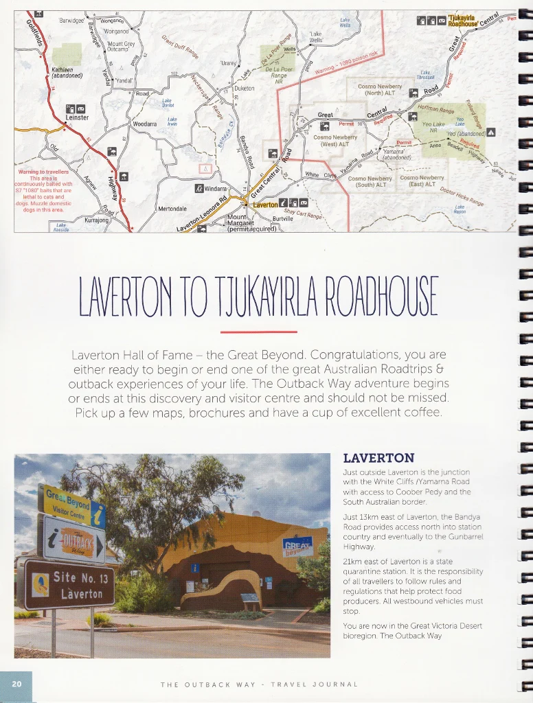 The Outback Way Travel Journal with Hema Maps - Image 6