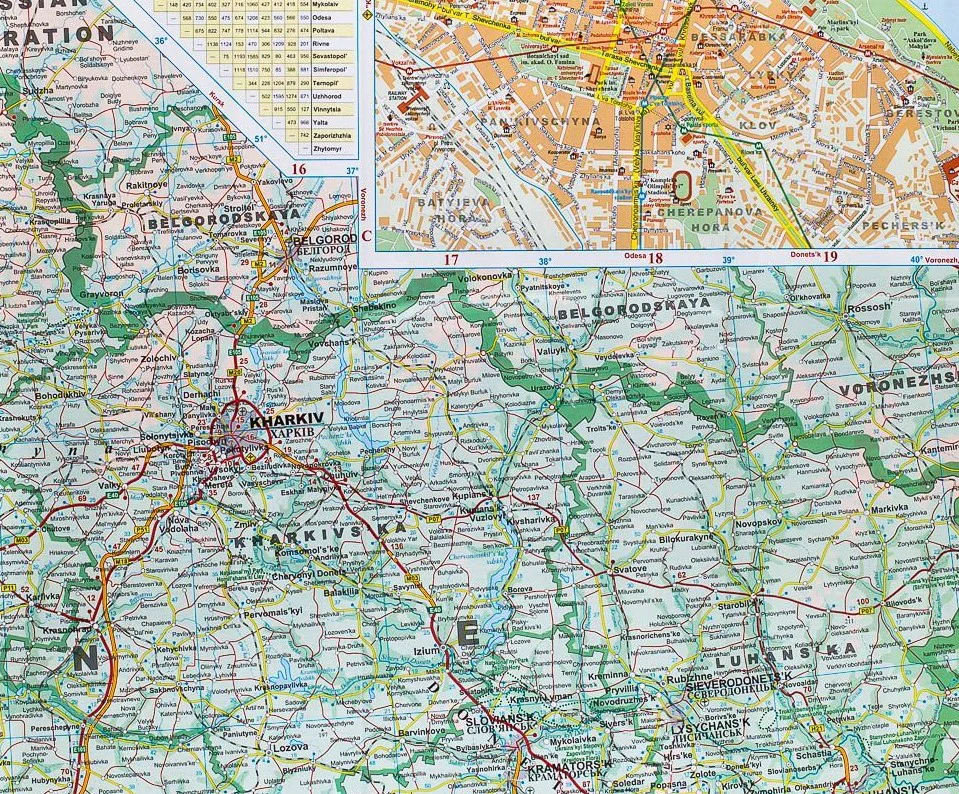 Ukraine Moldova Gizi Maps Folded - Image 3