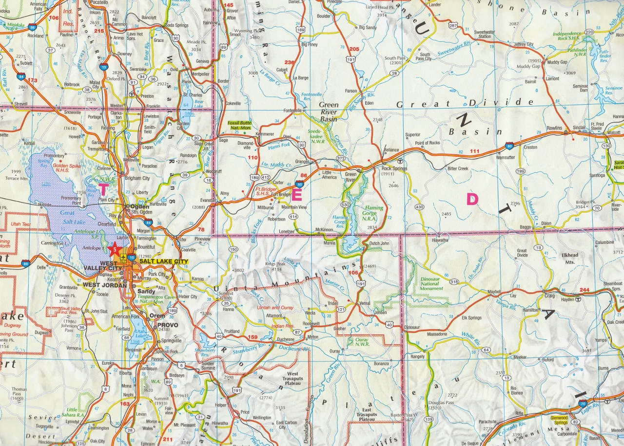 USA West Marco Polo Map - Image 5