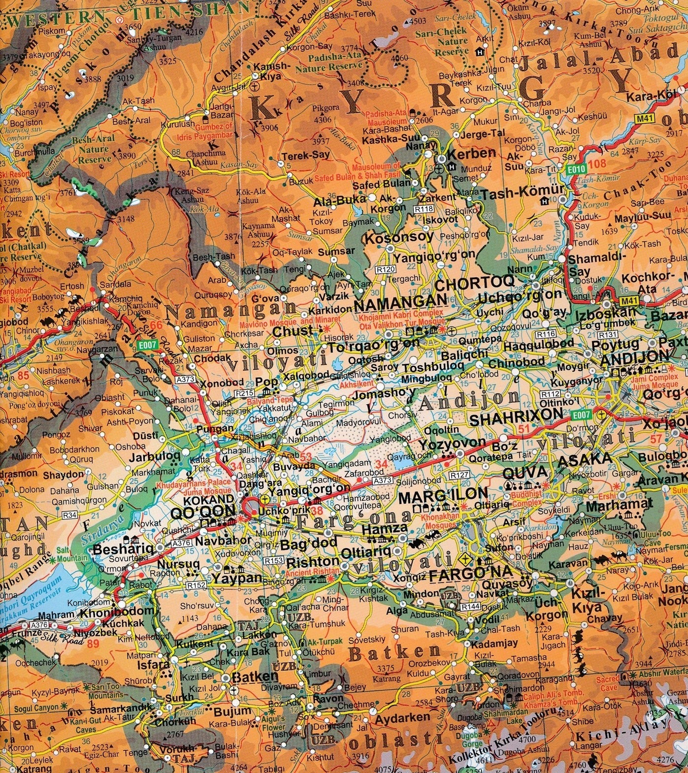 Uzbekistan Gizi Maps Folded - Image 5