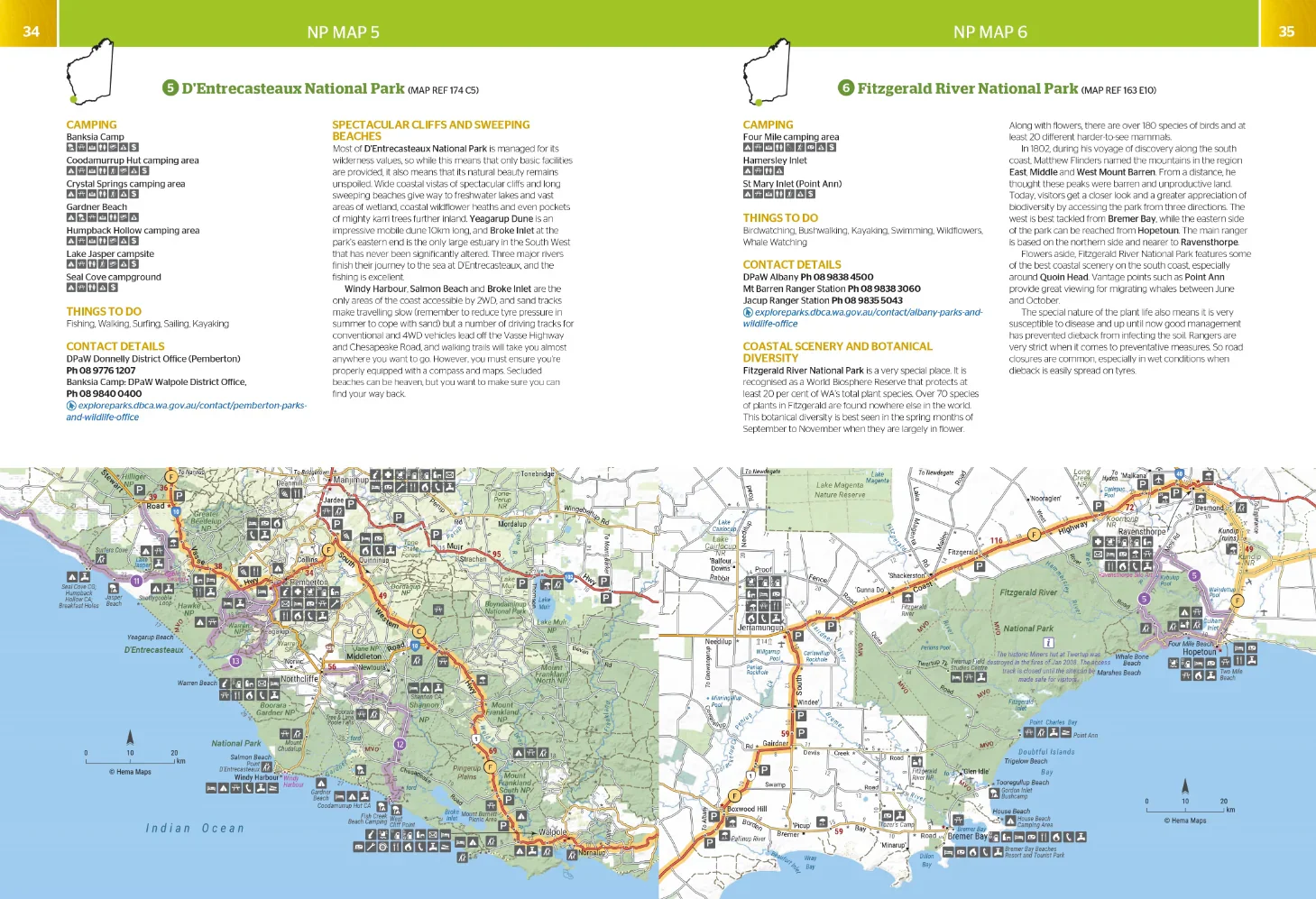 Western Australia Road and 4WD Track Atlas Hema - Image 3