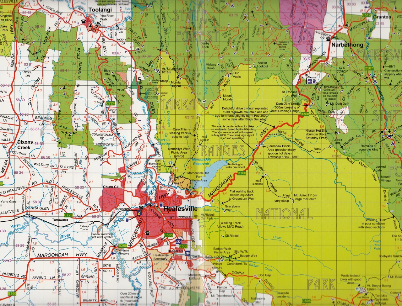 Yarra Valley - West Gippsland Adventure Map Rooftop - Image 3